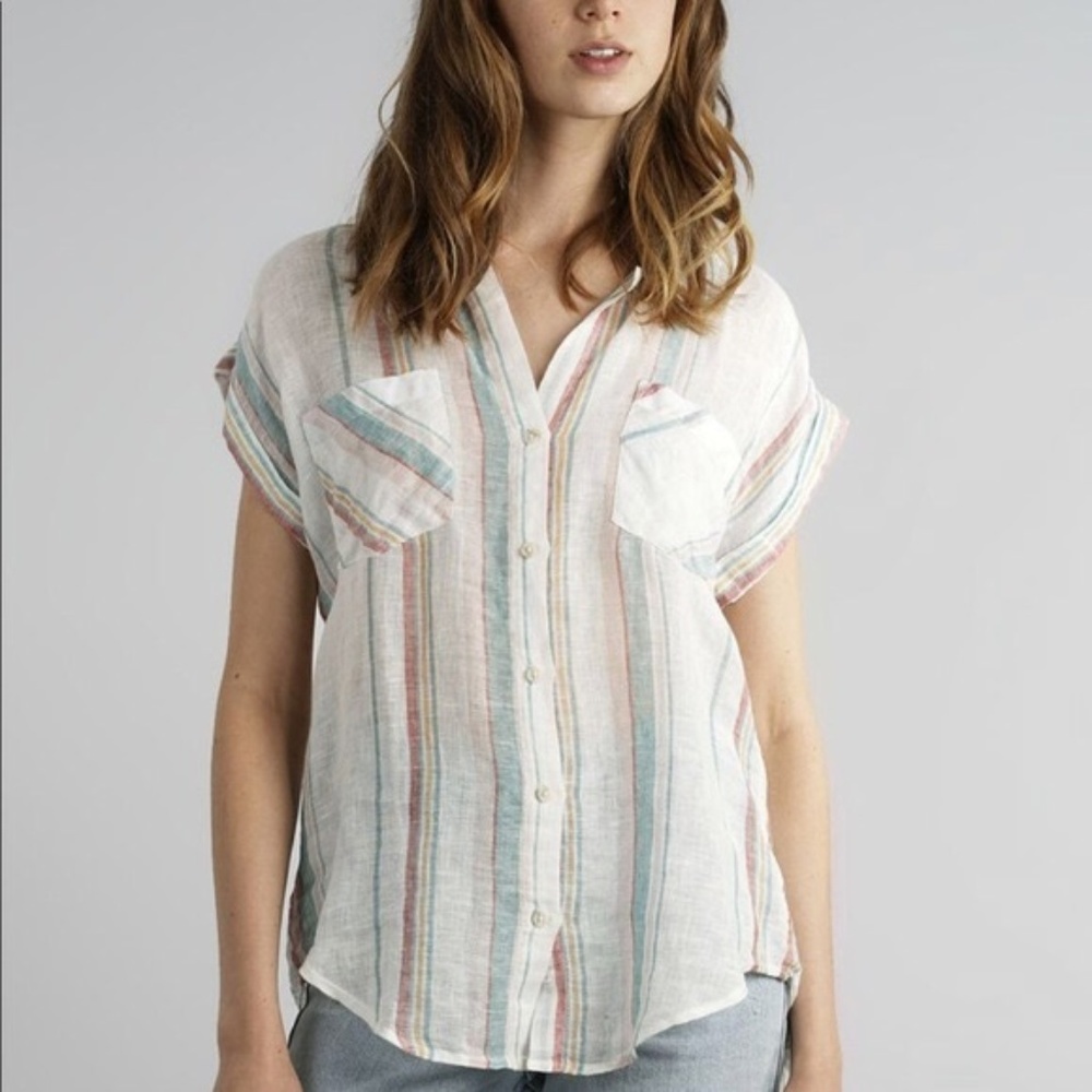 Thread & Supply Linen Button-down